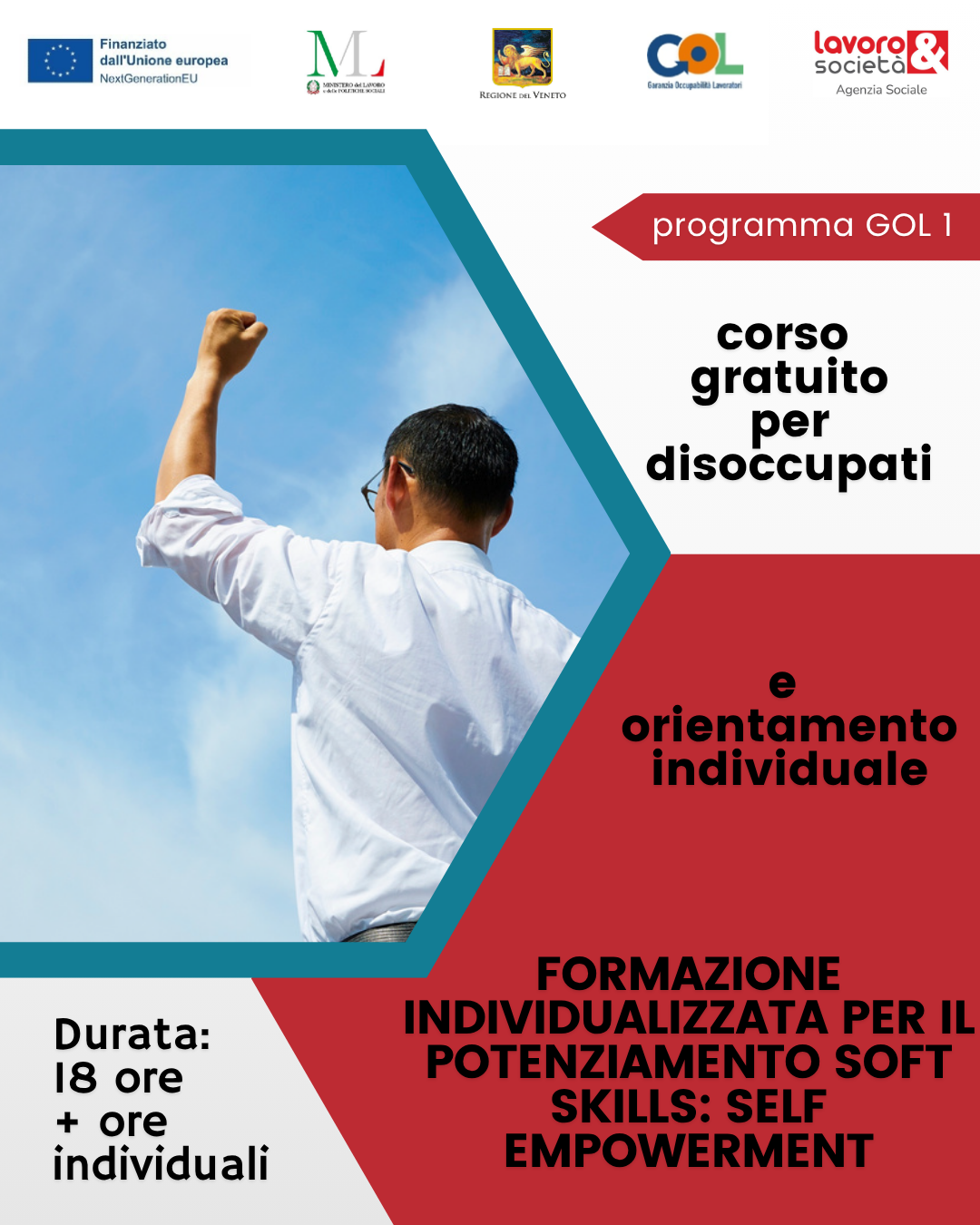 GOL Percorso 1 - Formazione individualizzata per il potenziamento delle soft skills: SELF EMPOWERMENT