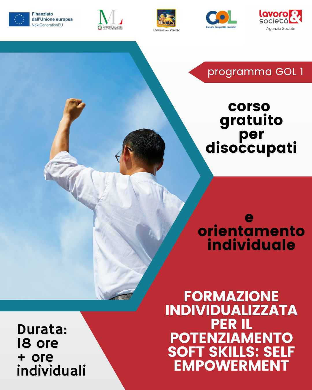 GOL Percorso 1 - Formazione individualizzata per il potenziamento delle soft skills: SELF EMPOWERMENT